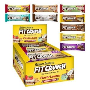 FITCRUNCH Protein Bars - 6-Layer Snack Size