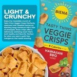 Hawaiian BBQ Veggie Crisps – 4-Pack Healthy Snack