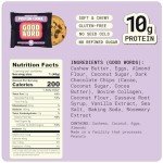 Chewy Chocolate Chip Protein Cookies - 12 Pack