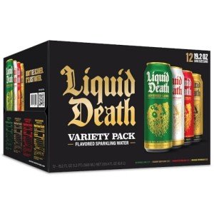 Liquid Death Flavored Sparkling Water 12-Pack