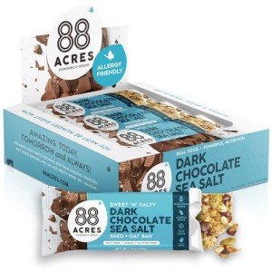 Dark Chocolate Sea Salt Granola Bars - 12 Pack