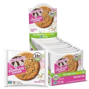 Birthday Cake Protein Cookies - Pack of 12
