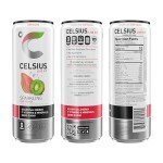 Celsius Kiwi Guava Energy Drink Pack (12 cans)