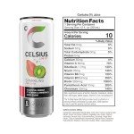 Celsius Kiwi Guava Energy Drink Pack (12 cans)