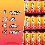GHOST Energy Drink - 12-Pack Strawbango, 16oz