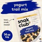 Yogurt Trail Mix with Nuts and Raisins