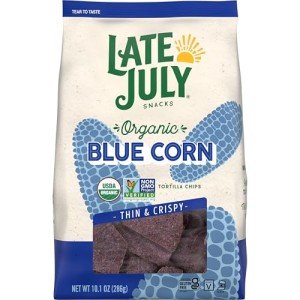 Organic Blue Corn Tortilla Chips by Late July
