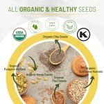 Sunbest Organic Super Seeds - Vegan Snack Boost