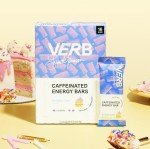 Verb Energy Birthday Cake Caffeinated Snack Bars