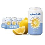 Lemon Sparkling Water, 12 Fl Oz, Pack of 24