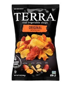 Terra Sea Salt Veggie Chips, 5 oz (6 Pack)