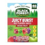 Black Forest Juicy Burst Fruit Snacks, 40 ct