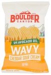 Boulder Canyon Cheddar Sour Cream Chips, 5.5 OZ