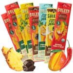 SOLELY Organic Fruit Jerky Variety Pack - 8 Strips