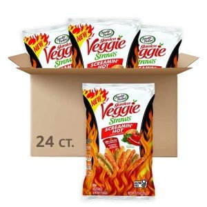 Sensible Portions Screamin' Hot Veggie Straws - 24 Pack