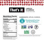 12-Pack Natural Fruit Bars – Vegan & Gluten-Free