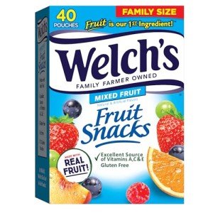 Welch's Mixed Fruit Snacks, Bulk Pack of 40