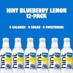 Blueberry Lemon Hint Water - Zero Sugar, 12 Pack