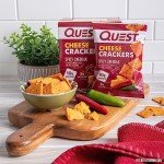 Spicy Cheddar Quest Cheese Crackers - Protein Packed!