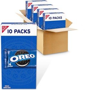 OREO Chocolate Sandwich Cookies - 40 Snack Packs
