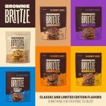 Chocolate Chip Brownie Brittle – Crispy Snack Pack