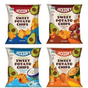 Jackson’s Sweet Potato Chips Variety Pack - 10 Count