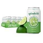 Spindrift Lime Sparkling Water - 24 Pack