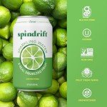 Spindrift Lime Sparkling Water - 24 Pack