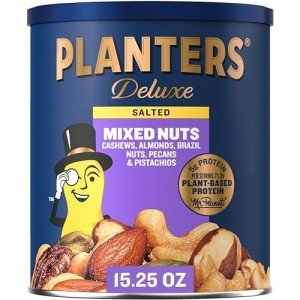 Deluxe Mixed Nuts - Perfect Gamer Snack 15.25oz