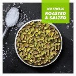 Roasted & Salted Pistachios - No Shells, 24oz