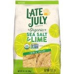 Late July Crispy Organic Tortilla Chips with Lime