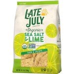 Late July Crispy Organic Tortilla Chips with Lime