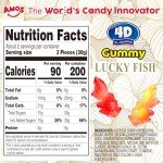 Amos 4D Gummy Lucky Fish Snacks, 65g