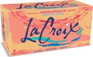 Pamplemousse LaCroix Sparkling Water, 8-Pack