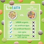 YumEarth Organic Sour Gummy Candy - Allergy Friendly Snacks