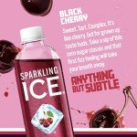 Black Cherry Sparkling Water – Zero Sugar (12 Pack)