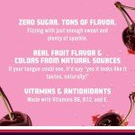 Black Cherry Sparkling Water – Zero Sugar (12 Pack)