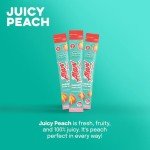 Alani Nu Juicy Peach Energy Sticks - 10 Pack
