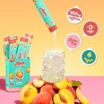 Alani Nu Juicy Peach Energy Sticks - 10 Pack