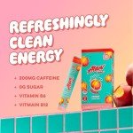 Alani Nu Juicy Peach Energy Sticks - 10 Pack