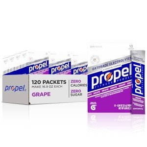 Grape Electrolyte Drink Mix Packets - 120 Count