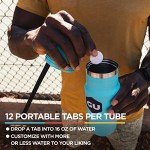 Hydration Electrolyte Tablets for Gamers, Strawberry Hibiscus