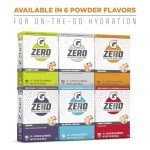 Gatorade G Zero Hydration Electrolyte Drink Mix – 30 Pack
