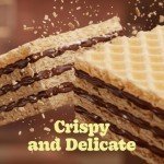 Bauducco Chocolate Wafers - Crispy Layered Snack