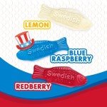 Red, White & Blue Swedish Fish Candy 1.8 lb