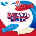 Red, White & Blue Swedish Fish Candy 1.8 lb