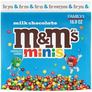 M&M'S MINIS Milk Chocolate Family Size Bag