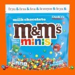M&M'S MINIS Milk Chocolate Family Size Bag