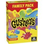 Tropical & Strawberry Gushers Family Snack Pack