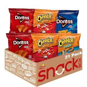 Doritos & Cheetos Snack Mix Variety Pack, 21 Bags